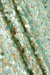 Sequin Mesh Stretch Fabric