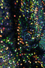 Sequin Mesh Stretch Fabric