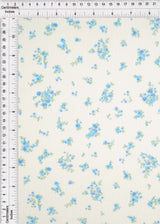 Pointelle Ditsy Print Knit Fabric