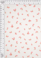 Pointelle Ditsy Floral Knit Fabric