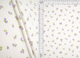 Pointelle Ditsy Floral Knit Fabric