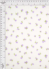 Pointelle Ditsy Floral Knit Fabric