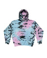 Tie-Dyed Hooded Sweatshirt