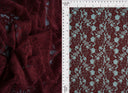 Floral Double Border Lace Fabric