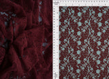 Floral Double Border Lace Fabric