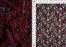 Floral Double Border Lace Fabric