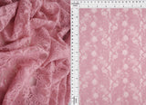 Floral Double Border Lace Fabric