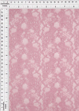 Floral Double Border Lace Fabric