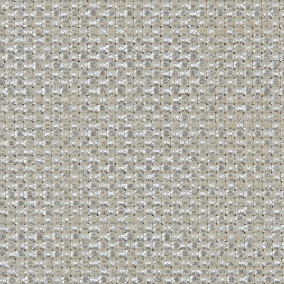 Pearl Polyester-Cotton Basketwoven Tweed