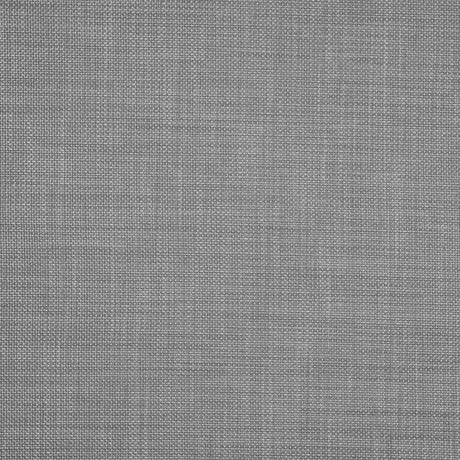 Silver Polyester-Cotton Basketwoven Tweed
