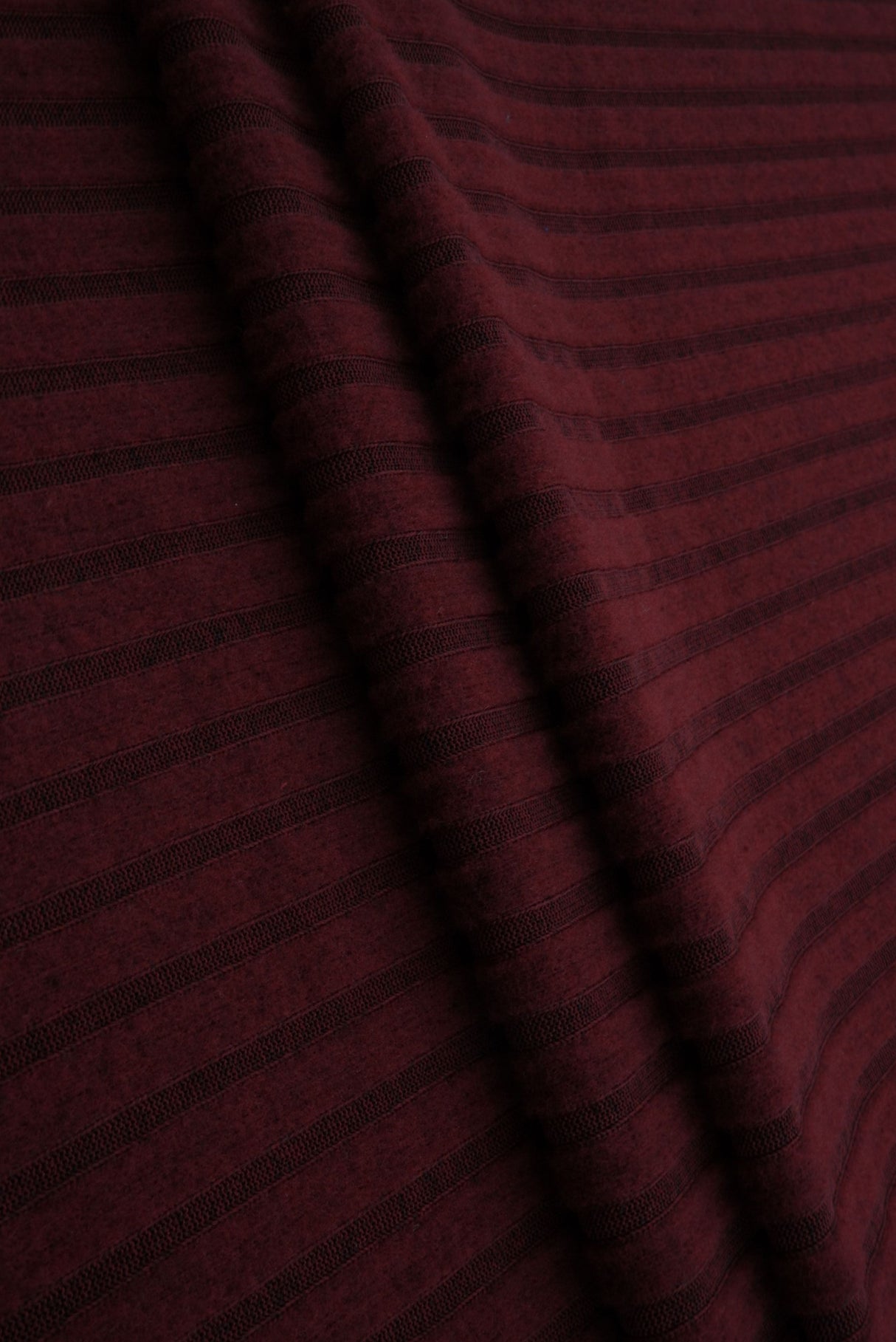 Brushed Hacci Sweater Knit Rib