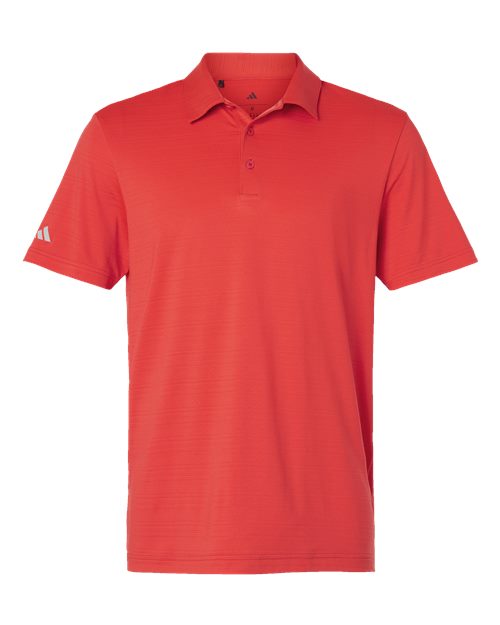 Adidas Men's Textured Stripe Polo