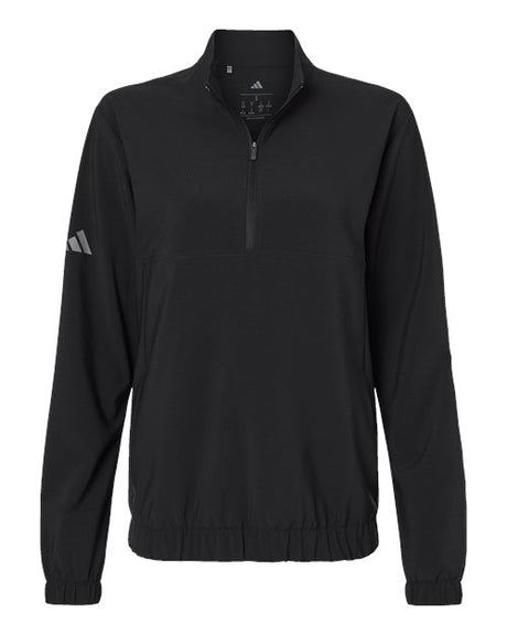 Adidas Women's Stretch Woven Half-Zip Pullover