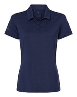 Adidas Women's Textured Stripe Polo