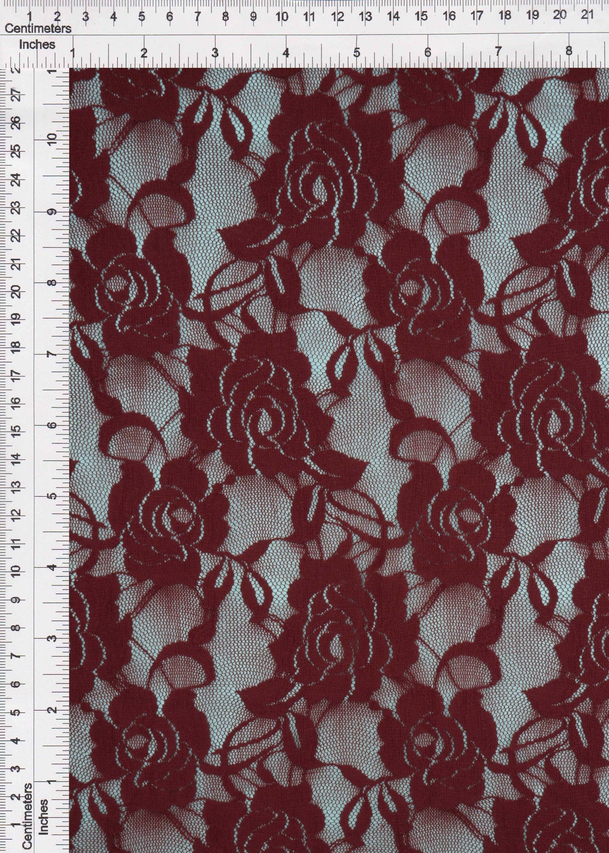 Solid Lace Fabric in Black
