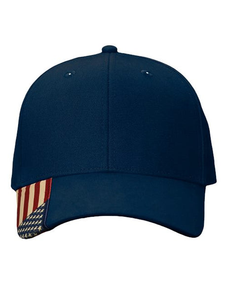USA Flag Structured Cotton Cap