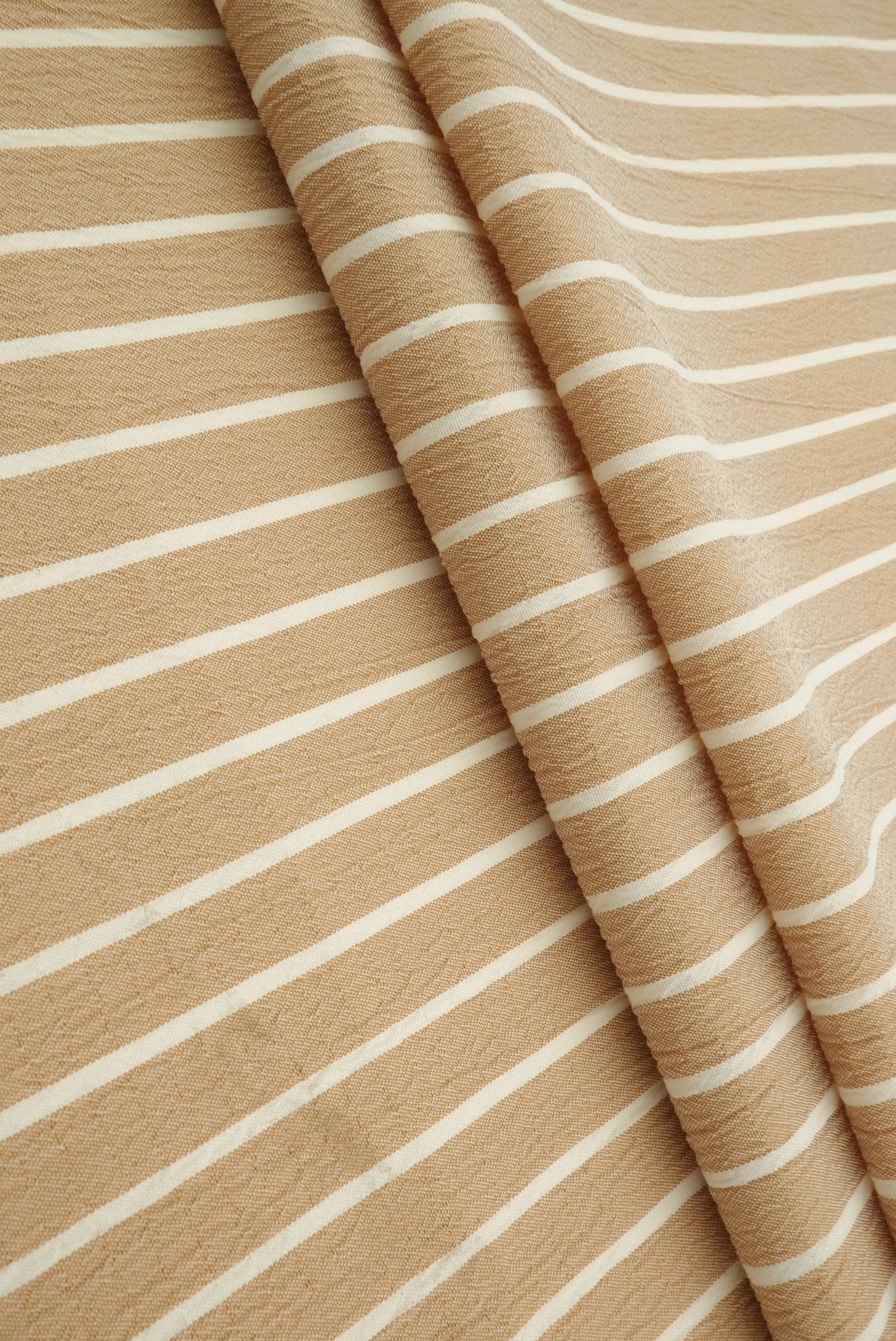 Crinkle Stripe Woven Fabric