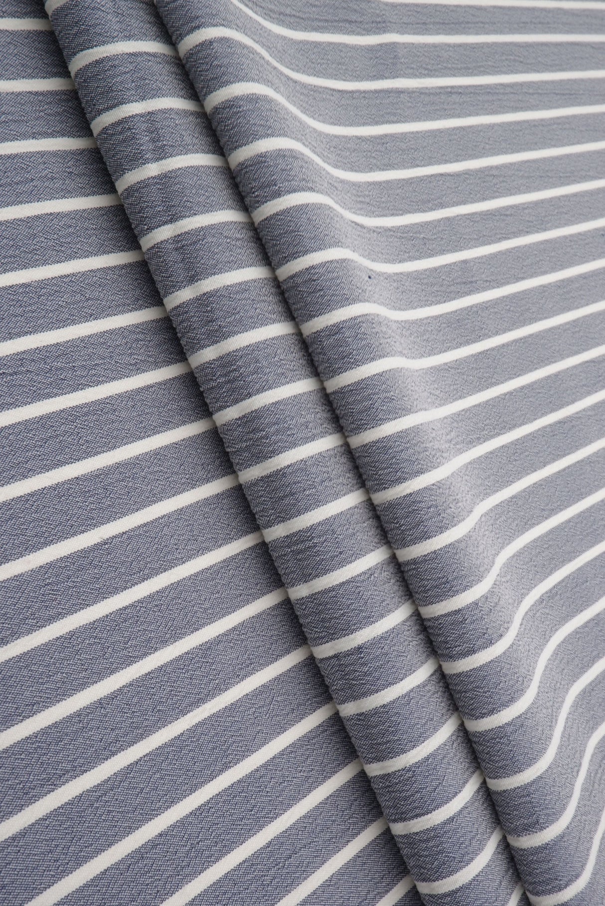 Crinkle Stripe Woven Fabric