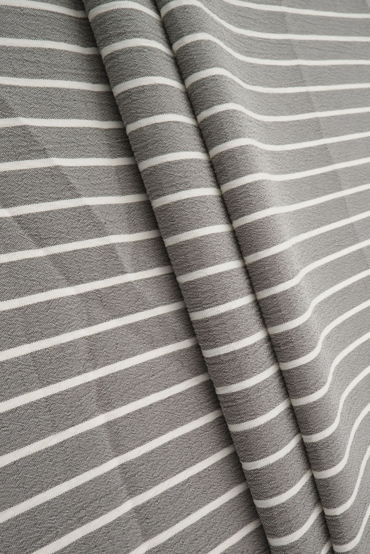 Crinkle Stripe Woven Fabric