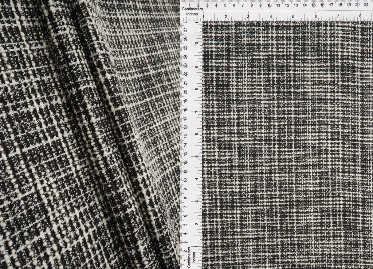 Boucle Stripe Knit Fabric