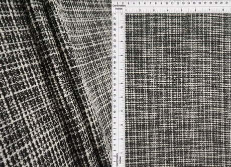 Boucle Stripe Knit Fabric