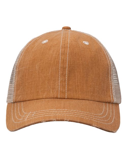 Contrast Stitch Cap