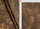 Leopard Digital Print Double Knit Jacquard Fabric 56/57" Wide