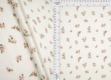 Pointelle Ditsy Print Knit Fabric