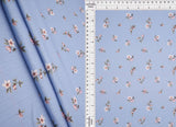 Pointelle Ditsy Print Knit Fabric