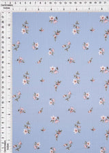 Pointelle Ditsy Print Knit Fabric
