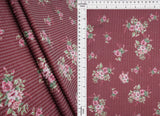 Double Knit Cozy Ditsy Print Fabric