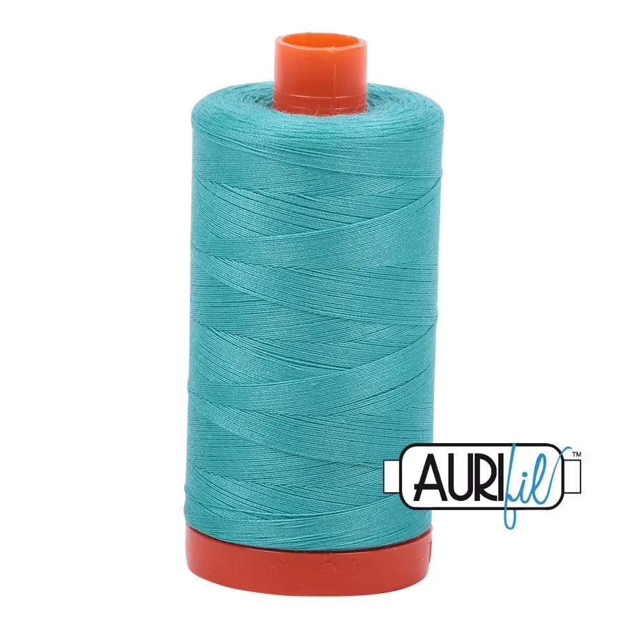 Cotton Thread Light Jade Aurifil 50wt Large Spool