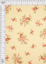 Double Knit Cozy Ditsy Print Fabric