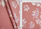Double Knit Floral Print Fabric