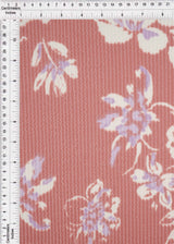Double Knit Floral Print Fabric