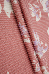 Double Knit Floral Print Fabric