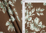 Double Knit Floral Print Fabric