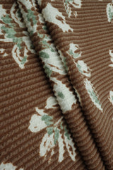 Double Knit Floral Print Fabric