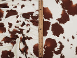 Cow Print DTY Knit Fabric