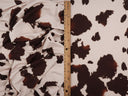 Cow Print DTY Knit Fabric