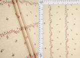 Floral Pointelle Knit Fabric