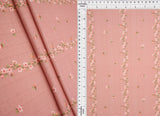 Floral Pointelle Knit Fabric