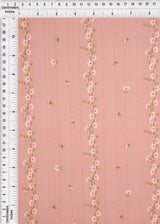 Floral Pointelle Knit Fabric