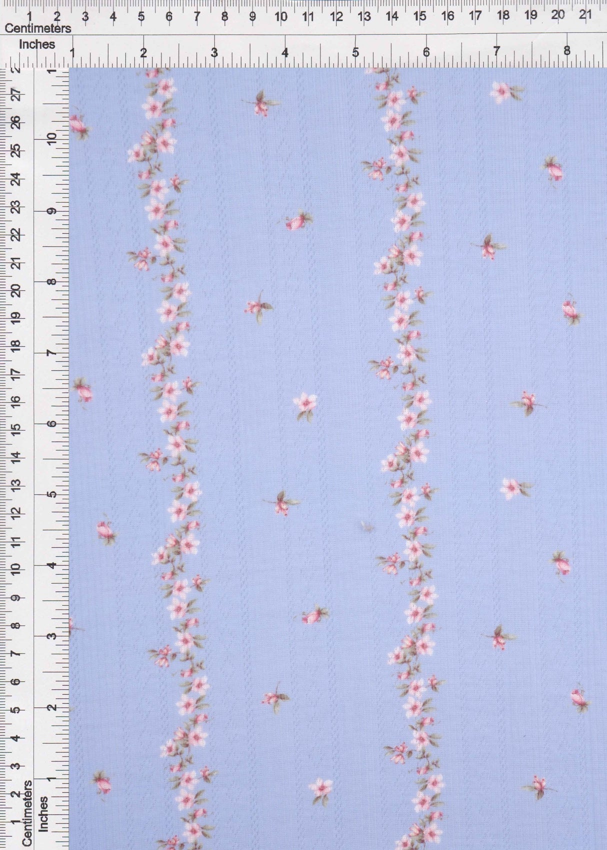 Floral Pointelle Knit Fabric