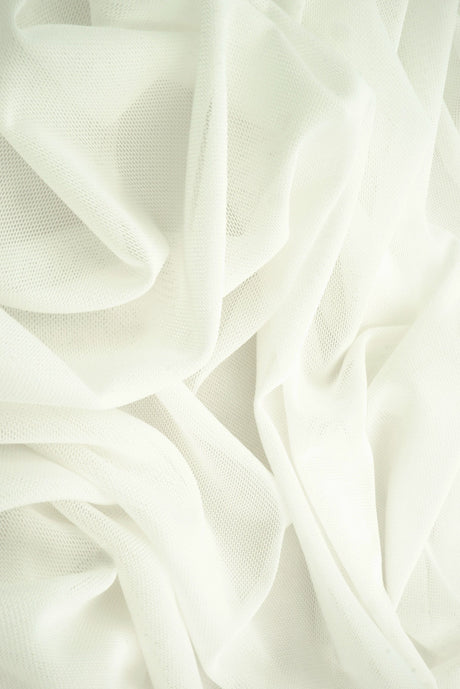 Mesh Stretch Solid Fabric