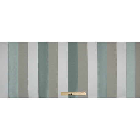 Azure Awning Striped Brocade