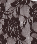 Solid Lace Fabric in Black
