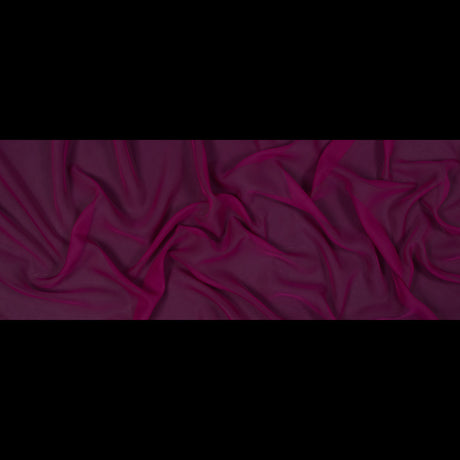 Polyester Chiffon - Magenta - Regina Collection