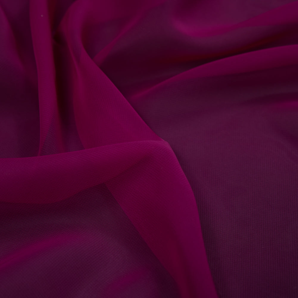 Polyester Chiffon - Magenta - Regina Collection