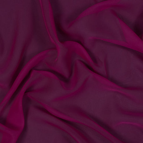 Polyester Chiffon - Magenta - Regina Collection